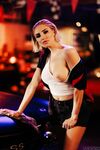 Short-haired Beauty With Fine Tits Gets Fucked In The Garage photos (Kenzie Anne, Seth Gamble)